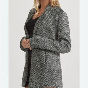 Entro Monochrome Tweed Jacket